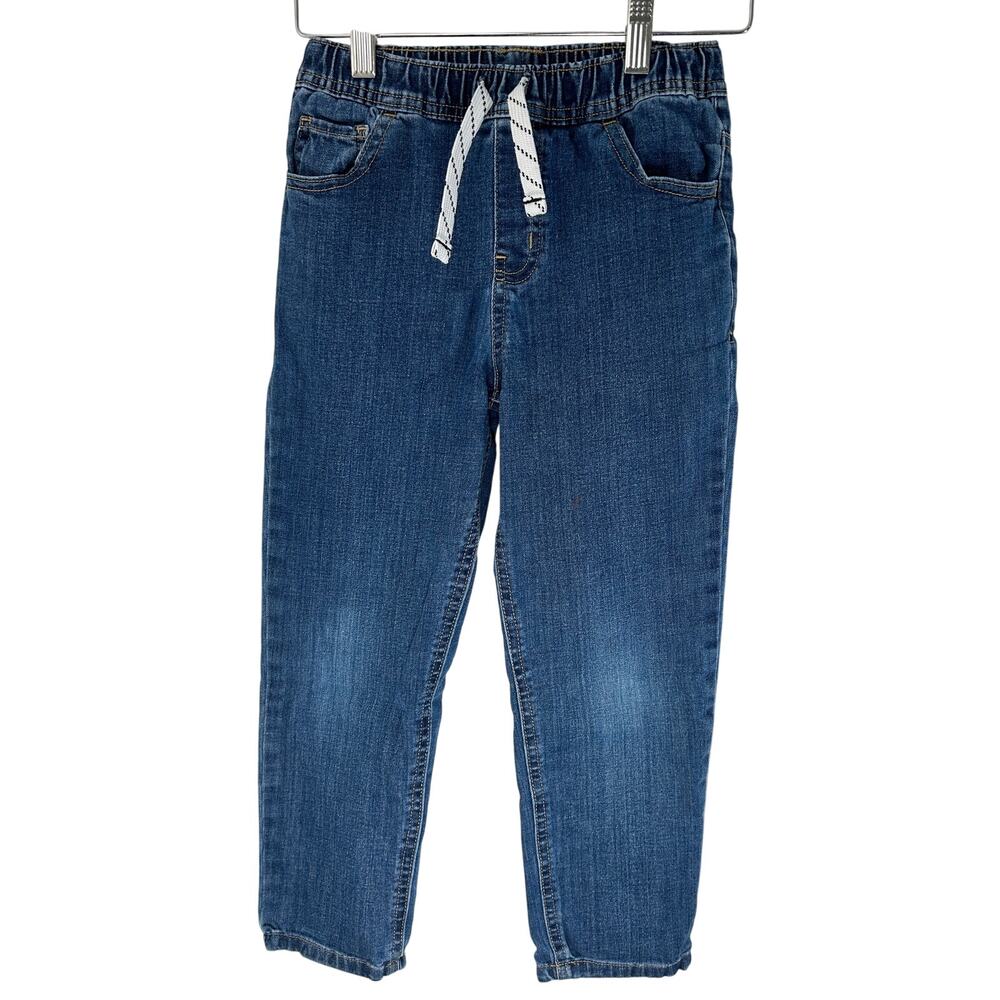 Garanimals Blue Cotton Blend Jean Boys Jogger Pants Small 6